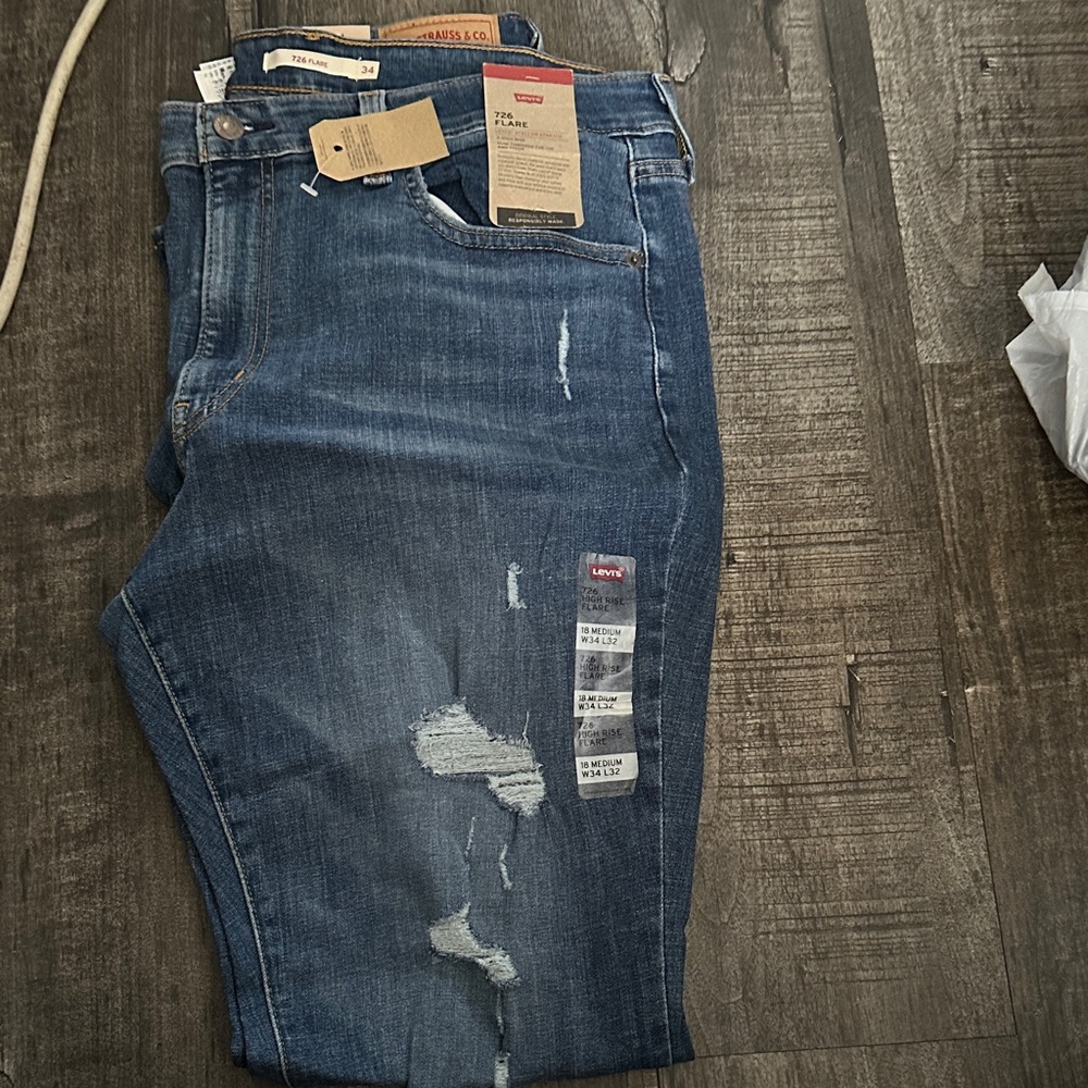 Levi's Women's Blue Boot Cut Jeans